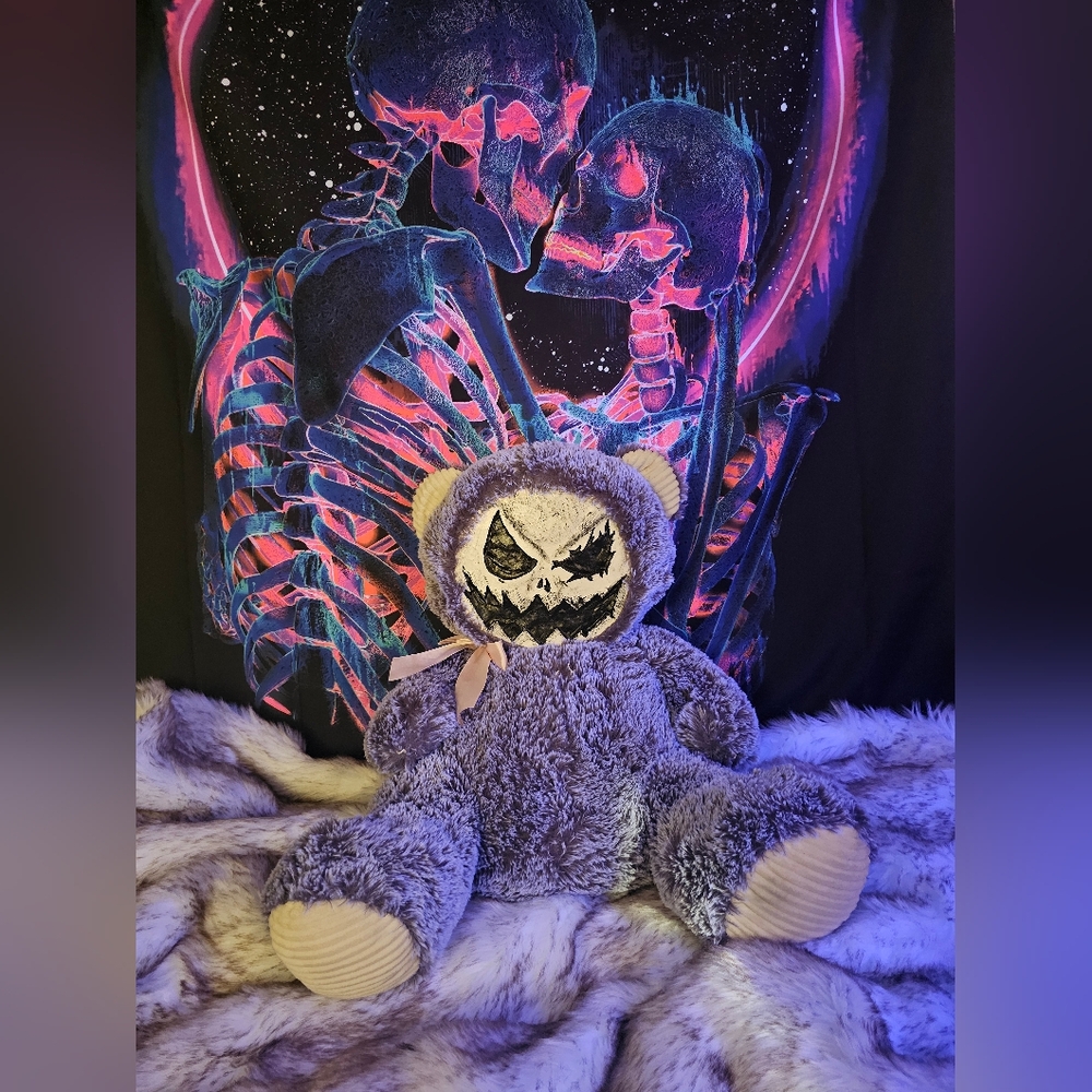 Gothic Custom Bear - Paranormal Provenance, Peaceful Ownership